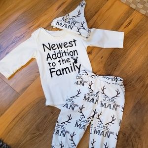 NWOT 6-12 mo Boutique Outfit